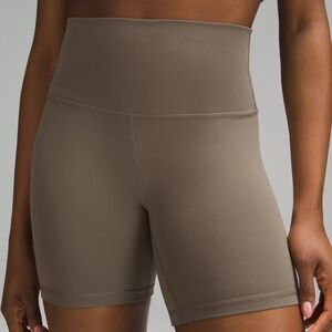 NWOT lululemon align shorts 6” inseam in nomad